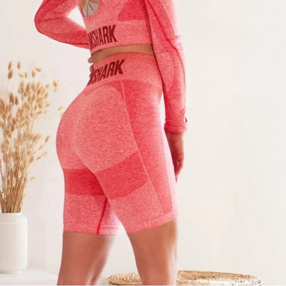 Gymshark Flex Bike Red Cycling Shorts Women’s XS